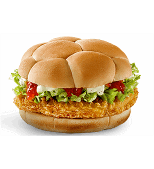 ساندویچ فیله سوخاری